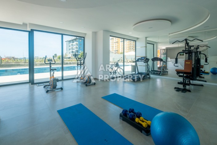 Квартира 1+1 с прямым видом на море в районе Каргыджак! - Ракурс 2