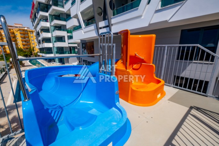 Квартира 1+1 с прямым видом на море в районе Каргыджак! - Ракурс 3