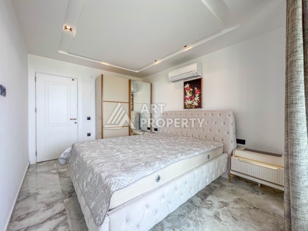 Квартира 1+1 с прямым видом на море в районе Каргыджак! - Ракурс 7