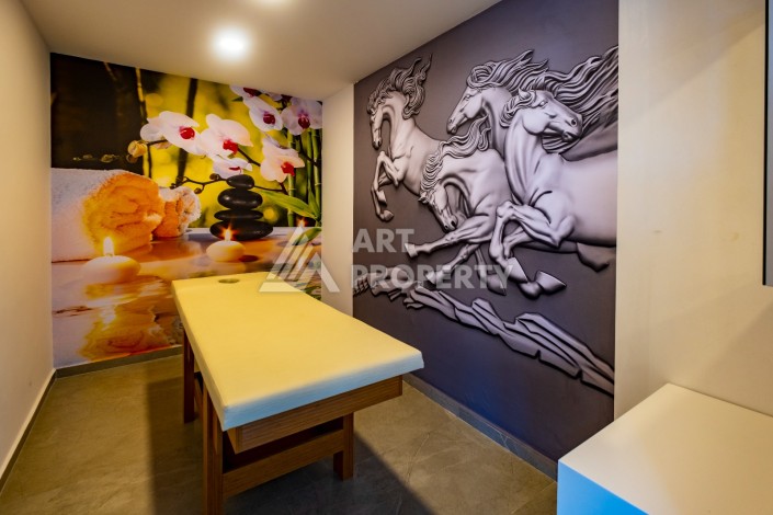 Квартира 1+1 с прямым видом на море в районе Каргыджак! - Ракурс 10