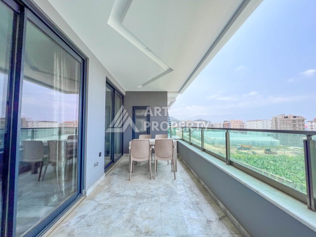 Квартира 1+1 с прямым видом на море в районе Каргыджак! - Ракурс 13