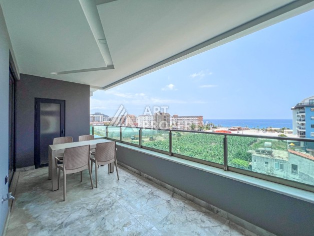 Квартира 1+1 с прямым видом на море в районе Каргыджак! - Ракурс 19