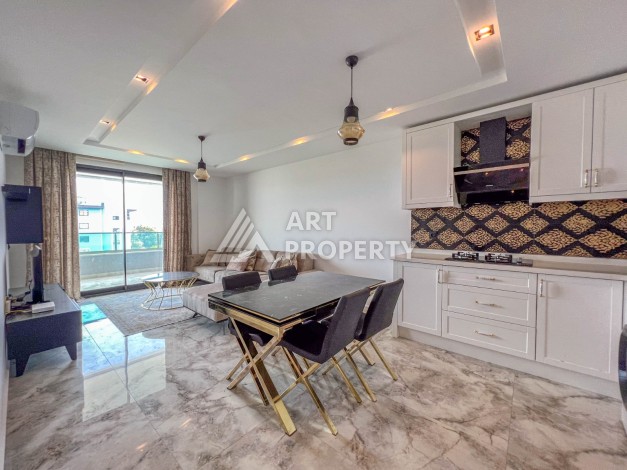 Квартира 1+1 с прямым видом на море в районе Каргыджак! - Ракурс 24