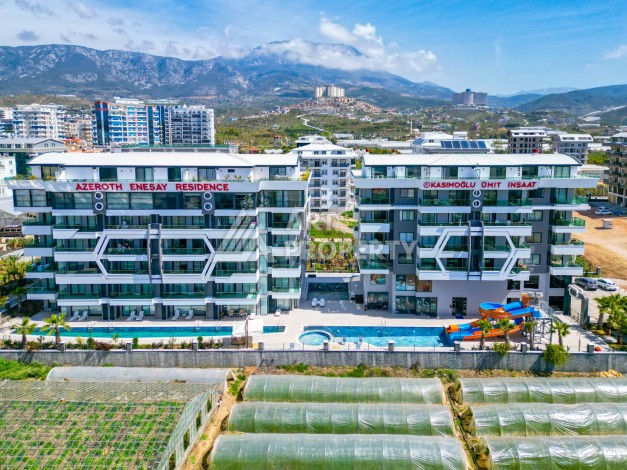 Квартира 1+1 с прямым видом на море в районе Каргыджак! - Ракурс 26