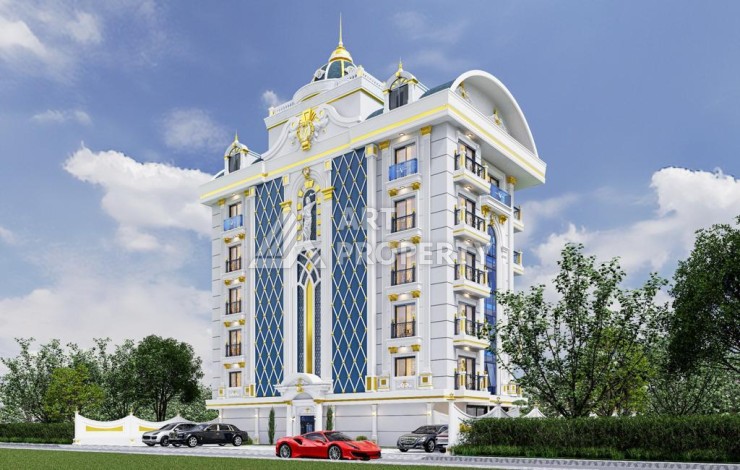 Новый инвестиционный проект на этапе строительства в 150 м от моря в районе Каргыджак! - Ракурс 4