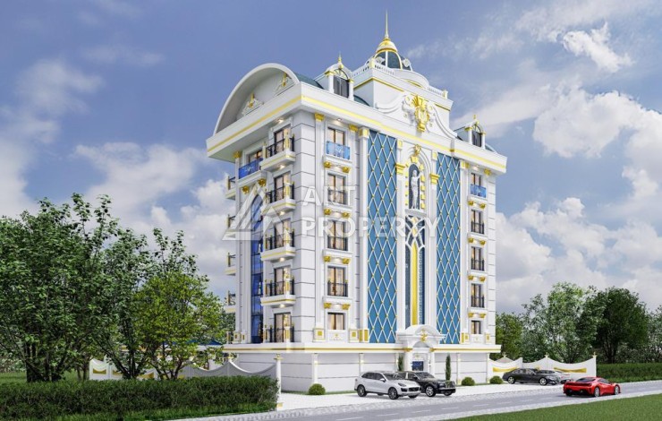 Новый инвестиционный проект на этапе строительства в 150 м от моря в районе Каргыджак! - Ракурс 5