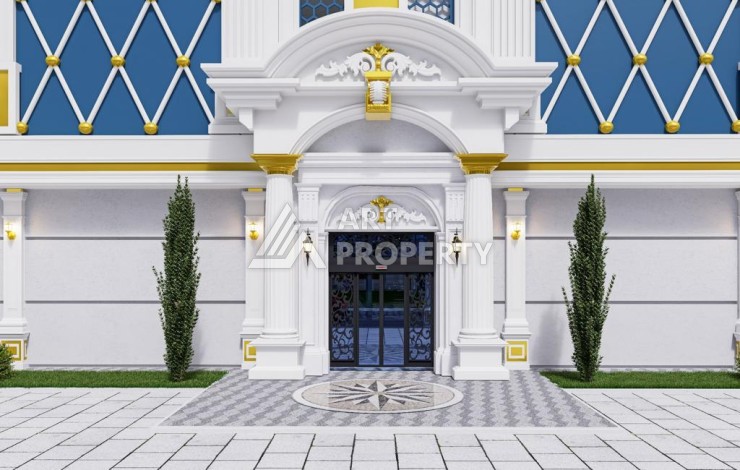 Новый инвестиционный проект на этапе строительства в 150 м от моря в районе Каргыджак! - Ракурс 6