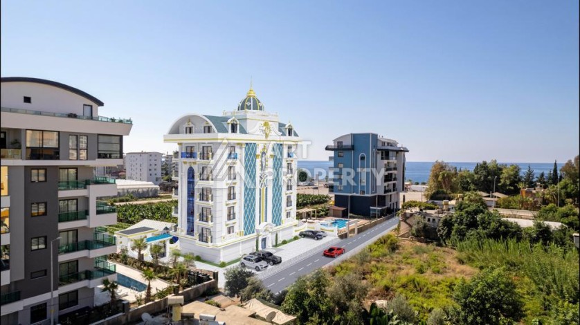 Новый инвестиционный проект на этапе строительства в 150 м от моря в районе Каргыджак! - Ракурс 8