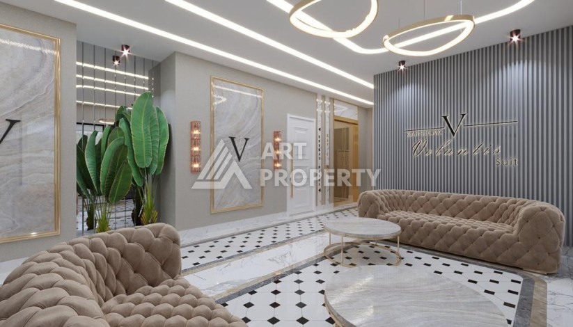 Новый инвестиционный проект на этапе строительства в 150 м от моря в районе Каргыджак! - Ракурс 14