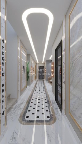 Новый инвестиционный проект на этапе строительства в 150 м от моря в районе Каргыджак! - Ракурс 15