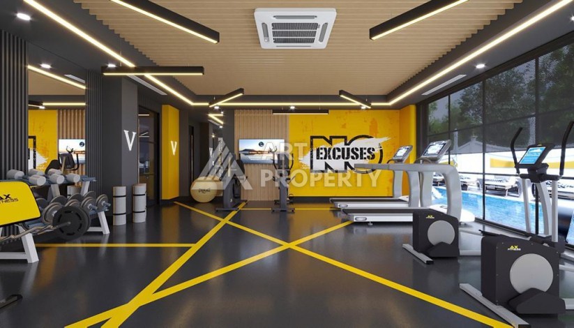 Новый инвестиционный проект на этапе строительства в 150 м от моря в районе Каргыджак! - Ракурс 18