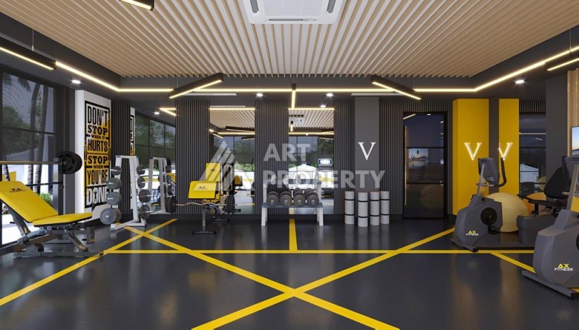 Новый инвестиционный проект на этапе строительства в 150 м от моря в районе Каргыджак! - Ракурс 23