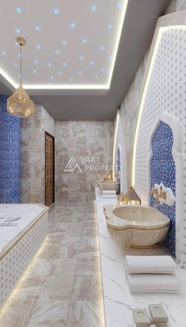 Новый инвестиционный проект на этапе строительства в 150 м от моря в районе Каргыджак! - Ракурс 26