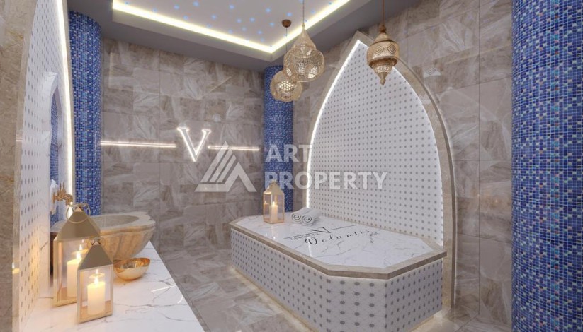 Новый инвестиционный проект на этапе строительства в 150 м от моря в районе Каргыджак! - Ракурс 27