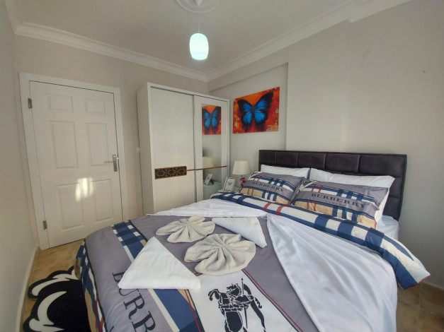 Трехкомнатная квартира в Махмутларе,в 450 метрах от Средиземного моря, 105 м2 - Ракурс 10