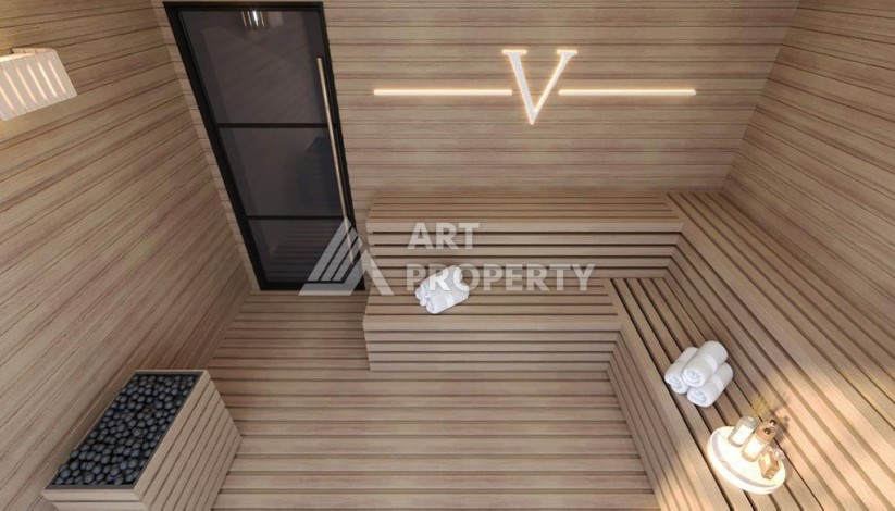 Новый инвестиционный проект на этапе строительства в 150 м от моря в районе Каргыджак! - Ракурс 35