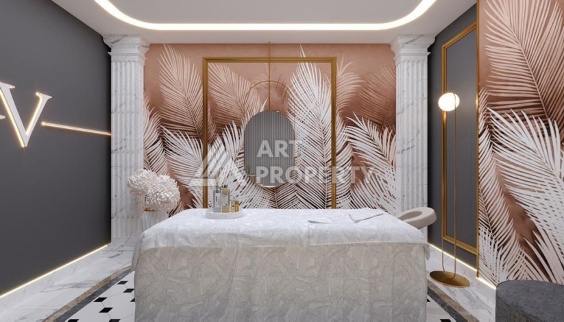 Новый инвестиционный проект на этапе строительства в 150 м от моря в районе Каргыджак! - Ракурс 36