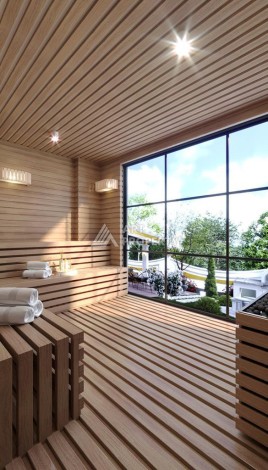 Новый инвестиционный проект на этапе строительства в 150 м от моря в районе Каргыджак! - Ракурс 39