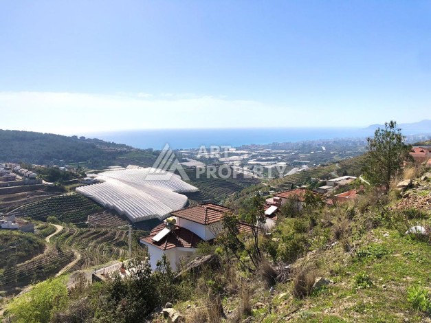 Отдельностоящая вилла 5+1 на этапе строительства в Каргыджаке - Ракурс 3