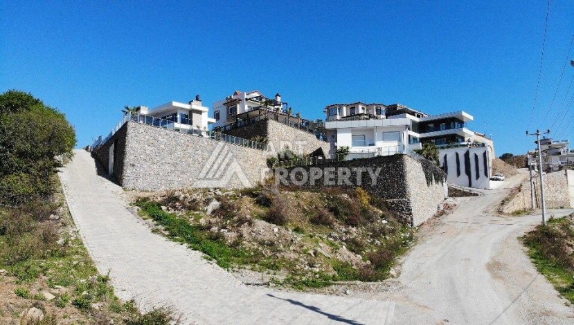 Отдельностоящая вилла 5+1 на этапе строительства в Каргыджаке - Ракурс 4