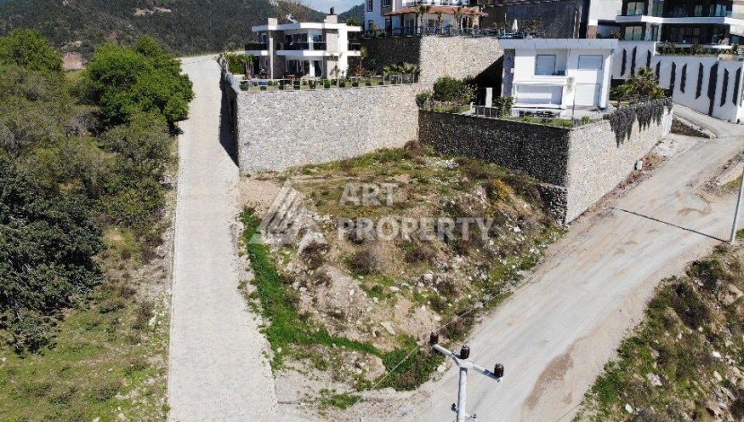 Отдельностоящая вилла 5+1 на этапе строительства в Каргыджаке - Ракурс 6