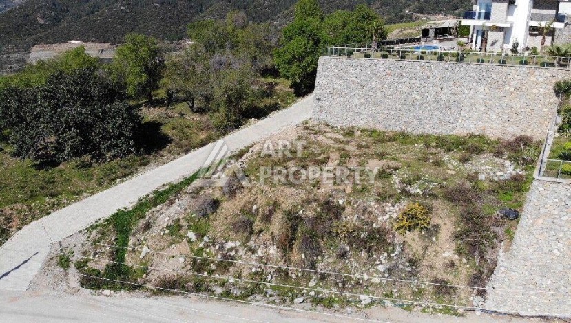 Отдельностоящая вилла 5+1 на этапе строительства в Каргыджаке - Ракурс 7