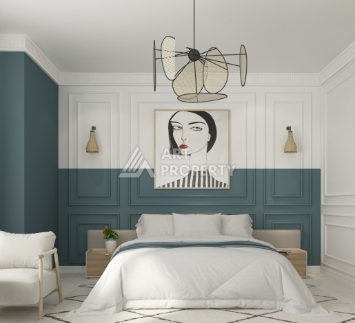 Отдельностоящая вилла 5+1 на этапе строительства в Каргыджаке - Ракурс 14