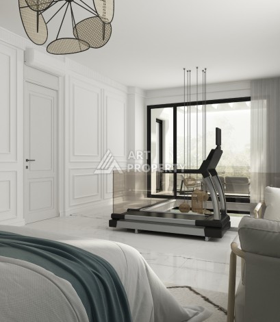 Отдельностоящая вилла 5+1 на этапе строительства в Каргыджаке - Ракурс 19