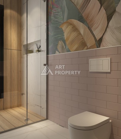 Отдельностоящая вилла 5+1 на этапе строительства в Каргыджаке - Ракурс 29