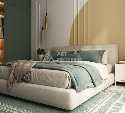 Отдельностоящая вилла 5+1 на этапе строительства в Каргыджаке - Ракурс 33