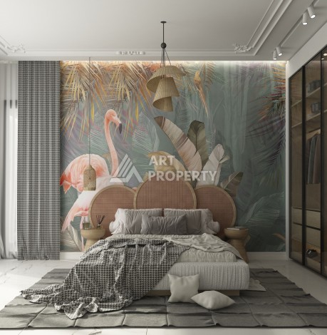 Отдельностоящая вилла 5+1 на этапе строительства в Каргыджаке - Ракурс 44