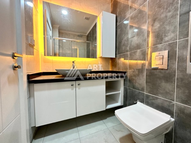 Видовая квартира 1+1 в комплексе с полной инфраструктурой развитого района Махмутлар - Ракурс 15