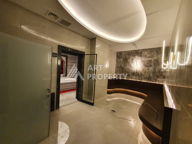 Видовая квартира 1+1 в комплексе с полной инфраструктурой развитого района Махмутлар - Ракурс 19