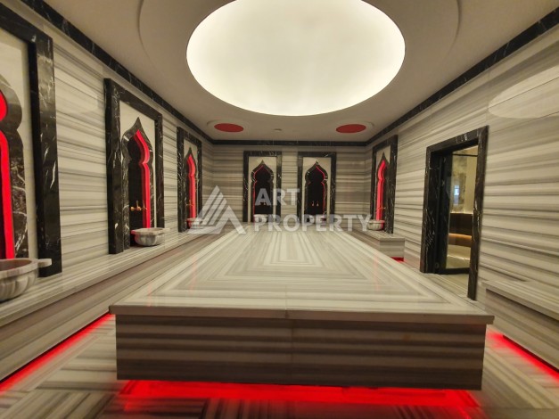 Видовая квартира 1+1 в комплексе с полной инфраструктурой развитого района Махмутлар - Ракурс 20