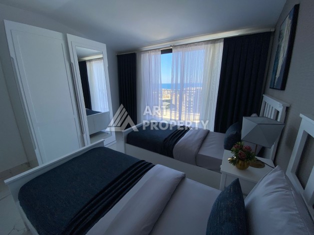 Великолепные апартаменты 3+1 в комплексе с пятизвездочной инфраструктурой развитого района Махмутлар - Ракурс 7