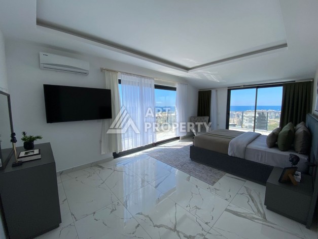 Великолепные апартаменты 3+1 в комплексе с пятизвездочной инфраструктурой развитого района Махмутлар - Ракурс 14