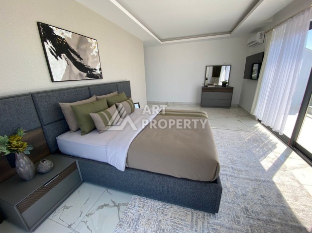 Великолепные апартаменты 3+1 в комплексе с пятизвездочной инфраструктурой развитого района Махмутлар - Ракурс 21