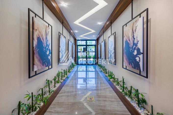 Просторные апартаменты 1+1 в элитном районе Каргыджак - Ракурс 12