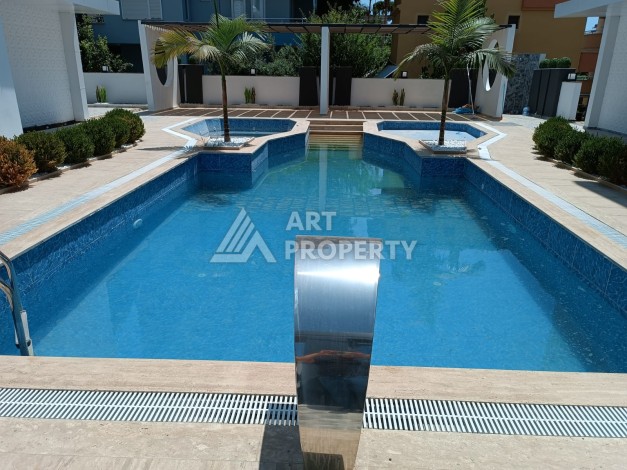 Апартаменты 1+1 с своим садом в новом комплексе развитого района Махмутлар - Ракурс 13