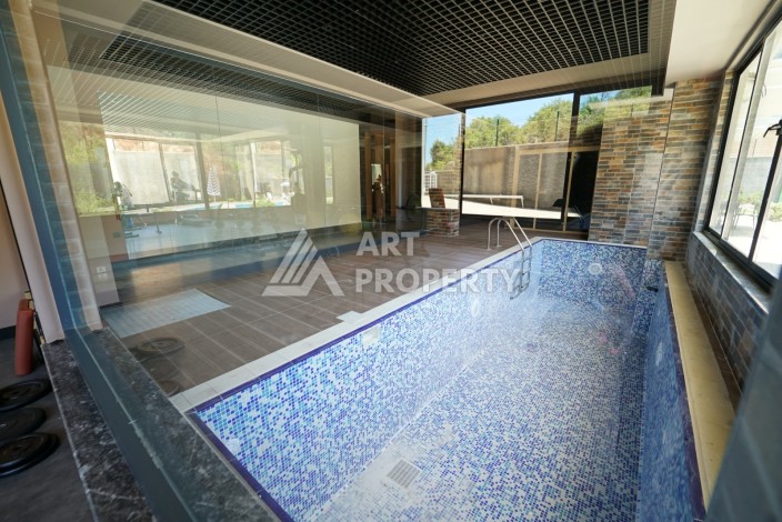 Новые апартаменты 1+1 в комплексе класса люкс в самом развитом районе Алании Оба - Ракурс 16