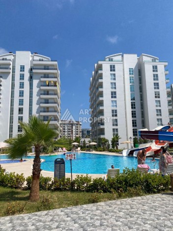 Светлые апартаменты 1+1 в комплексе с большой инфраструктурой уютного района Авсаллар - Ракурс 3