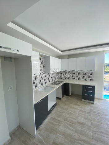 Светлые апартаменты 1+1 в комплексе с большой инфраструктурой уютного района Авсаллар - Ракурс 15