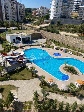 Светлые апартаменты 1+1 в комплексе с большой инфраструктурой уютного района Авсаллар - Ракурс 30