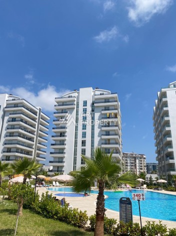 Светлые апартаменты 1+1 в комплексе с большой инфраструктурой уютного района Авсаллар - Ракурс 32