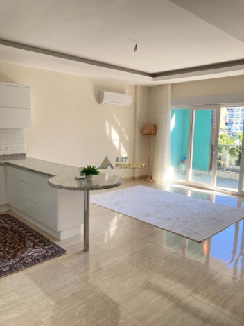 Двухкомнатные апартаменты полностью укомплектованные в районе Оба, 80 м2 - Ракурс 12