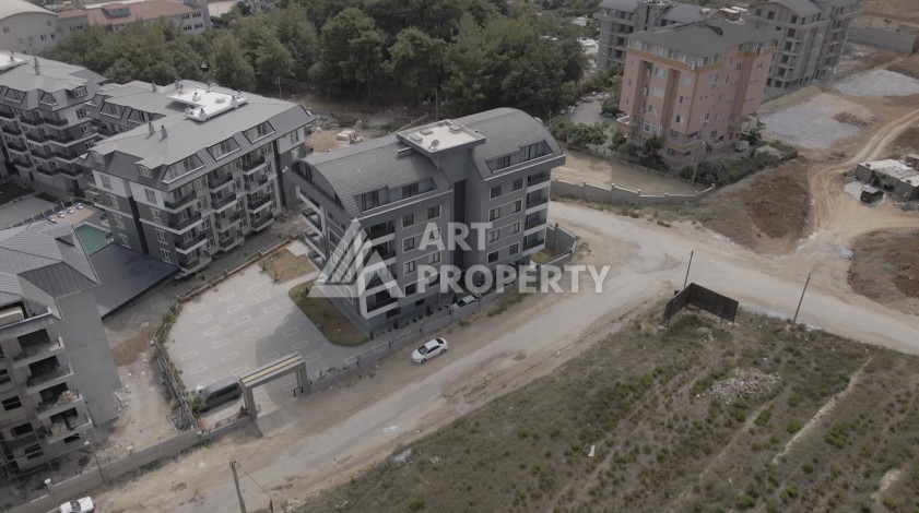 Садовый дуплекс 4+2 в новом комплексе самого развитого района Алании Оба - Ракурс 2