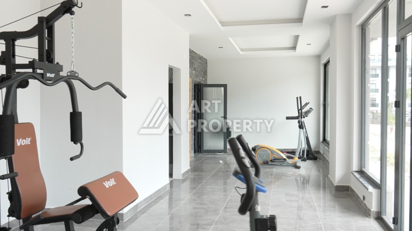 Садовый дуплекс 4+2 в новом комплексе самого развитого района Алании Оба - Ракурс 37