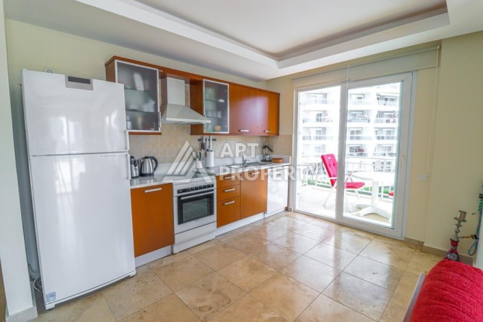 Просторные апартаменты 1+1 в качественном комплексе в  районе Джикджилли - Ракурс 5