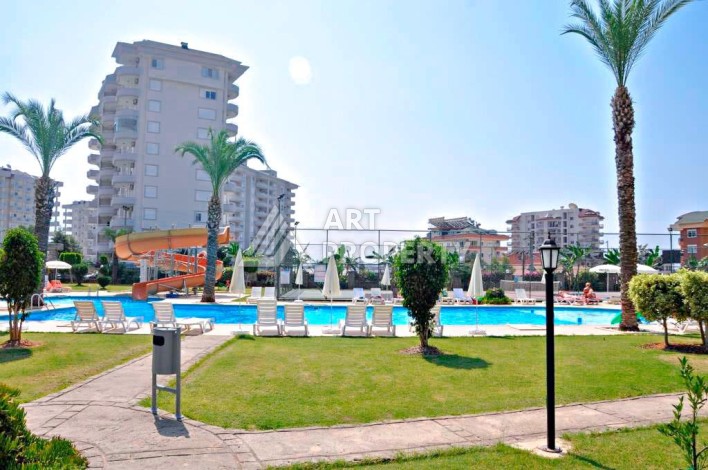 Просторные апартаменты 1+1 в качественном комплексе в  районе Джикджилли - Ракурс 17