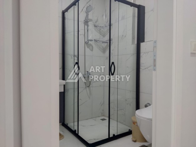 1+1 на 5м этаже в новом комплекске, 55 м.кв. 250м от моря в Махмутларе - Ракурс 9